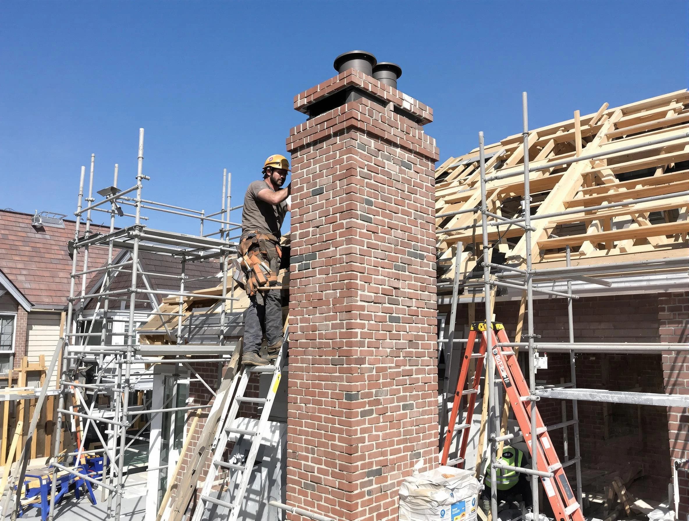 New chimney installation completed by O'Hara Chimney Sweep in O'Hara, PA