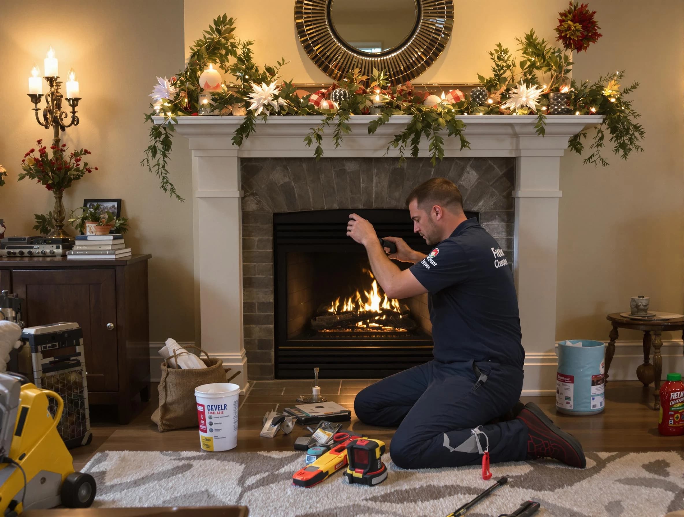 O'Hara Chimney Sweep offering fireplace maintenance services in O'Hara, PA