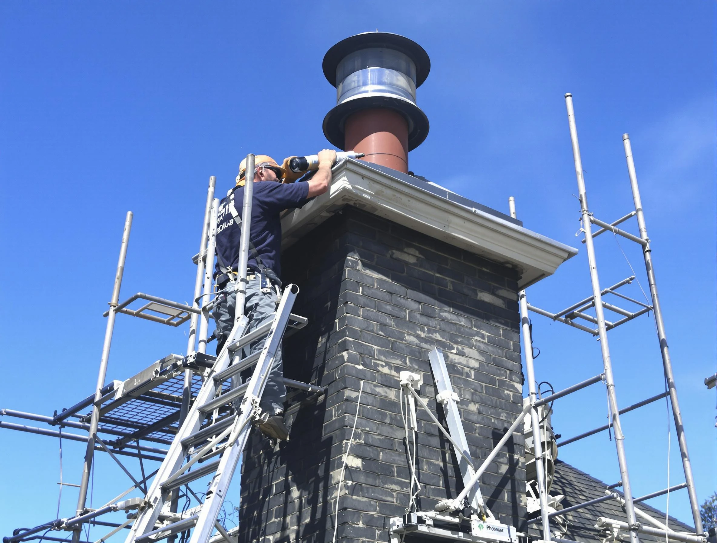 Sturdy chimney crown finished by O'Hara Chimney Sweep in O'Hara, PA