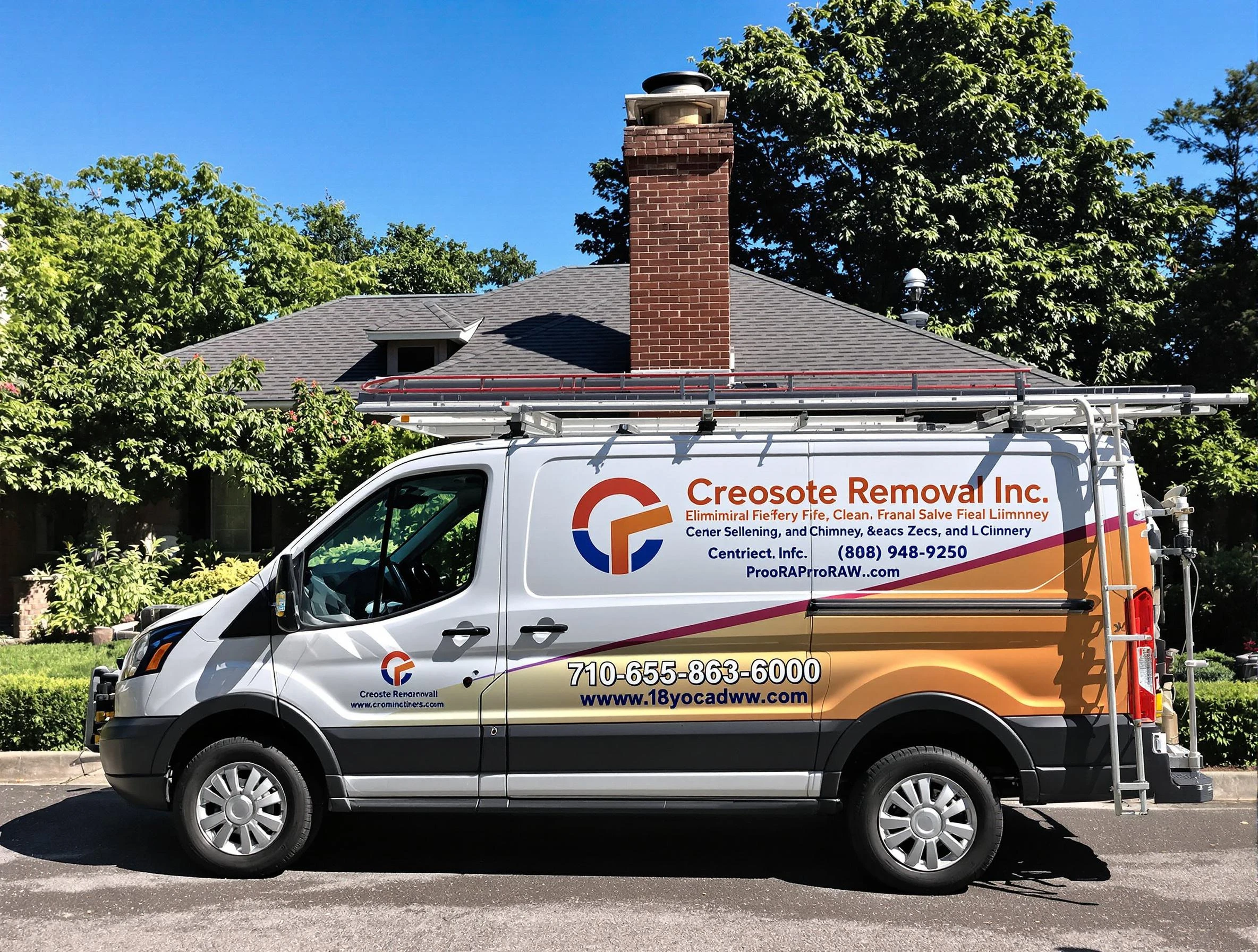 O'Hara Chimney Sweep technician removing creosote safely in O'Hara, PA